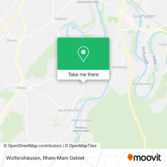 Карта Wolfershausen