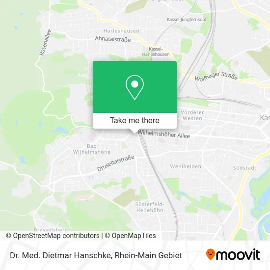 Карта Dr. Med. Dietmar Hanschke