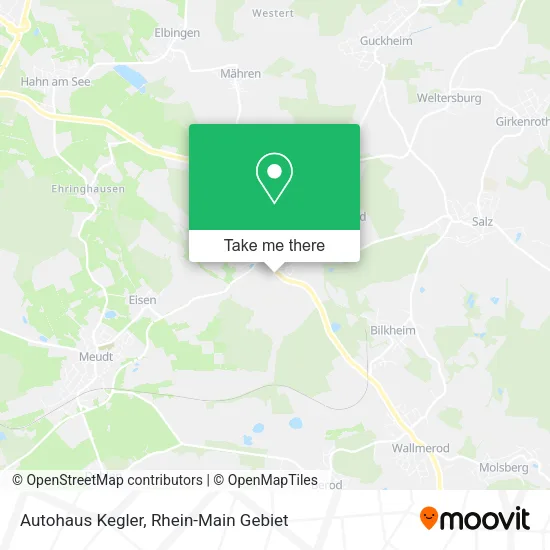 Карта Autohaus Kegler