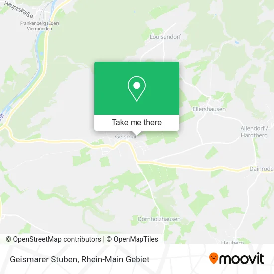 Карта Geismarer Stuben