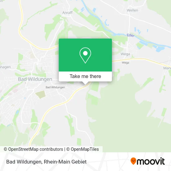 Карта Bad Wildungen