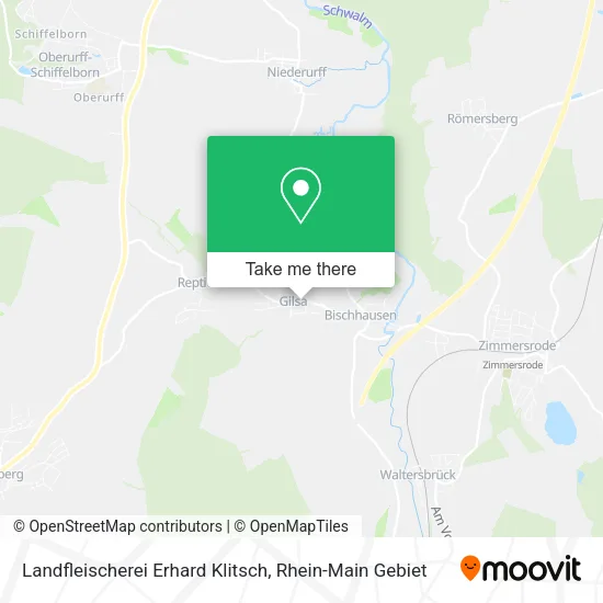 Карта Landfleischerei Erhard Klitsch