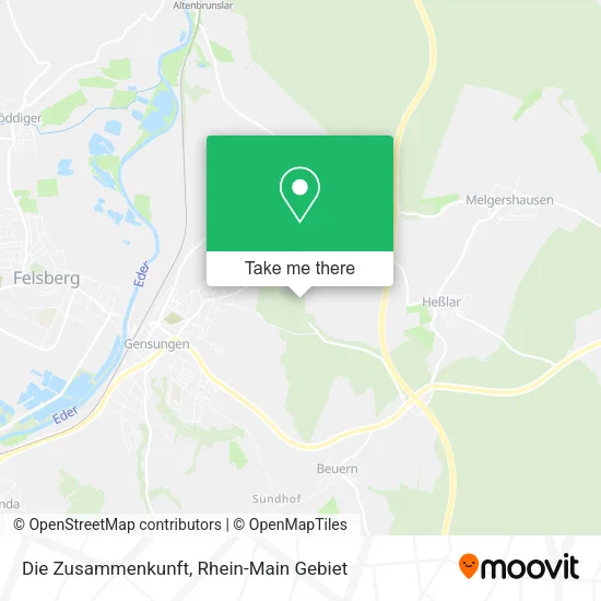 Карта Die Zusammenkunft