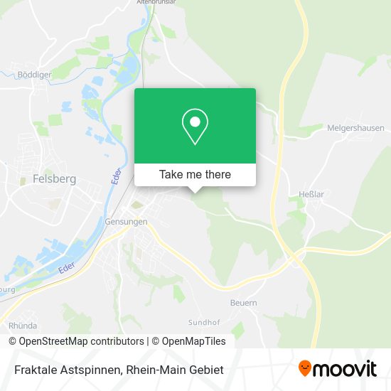 Карта Fraktale Astspinnen