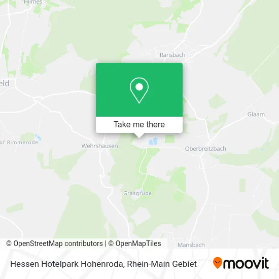 Карта Hessen Hotelpark Hohenroda