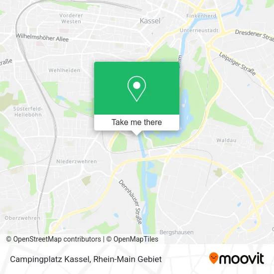 Карта Campingplatz Kassel