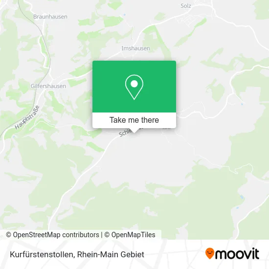 Карта Kurfürstenstollen