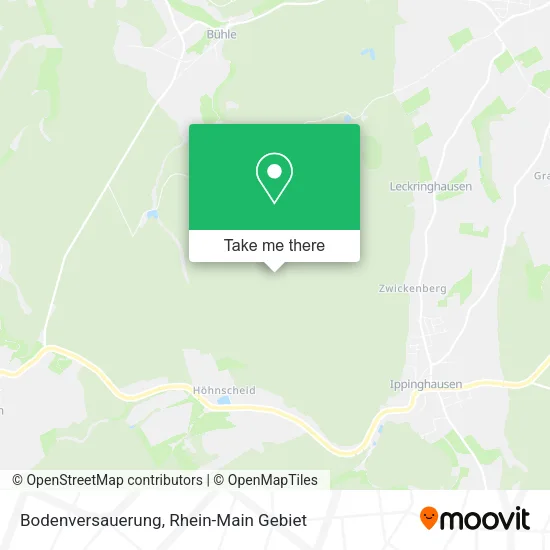 Bodenversauerung map