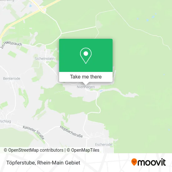 Карта Töpferstube