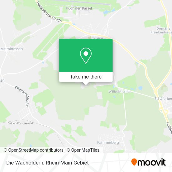 Карта Die Wacholdern