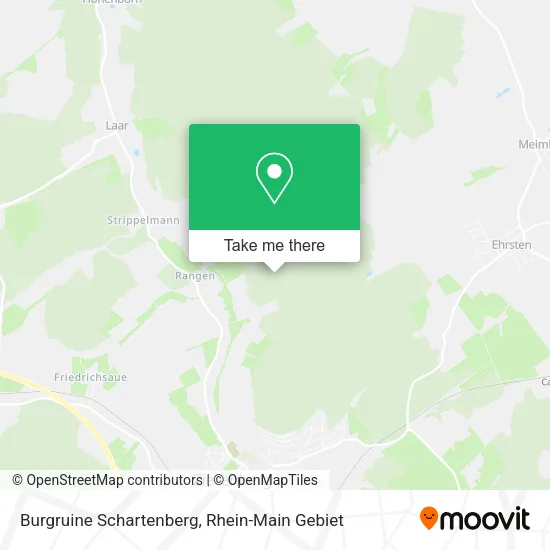 Карта Burgruine Schartenberg