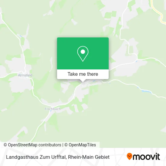 Карта Landgasthaus Zum Urfftal
