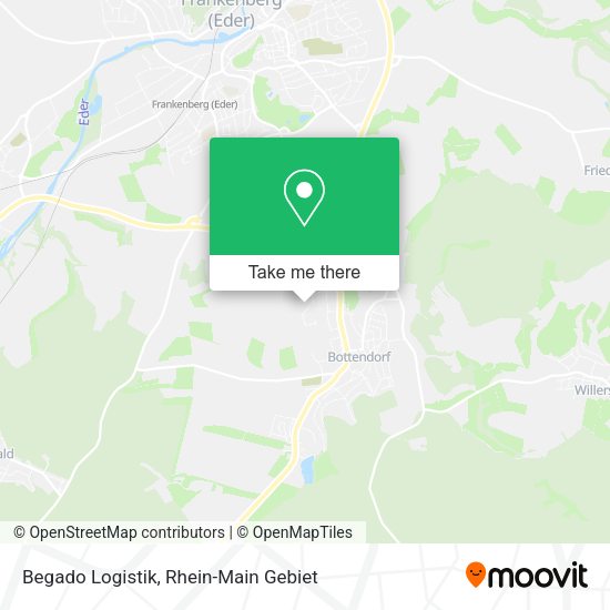 Карта Begado Logistik