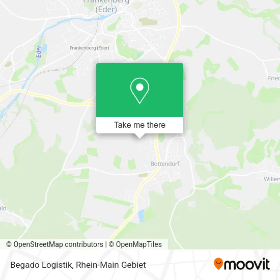 Карта Begado Logistik