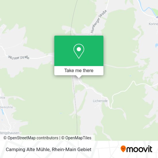 Карта Camping Alte Mühle