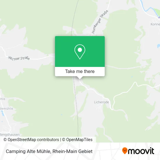 Карта Camping Alte Mühle