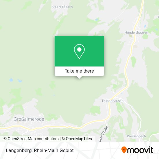 Карта Langenberg