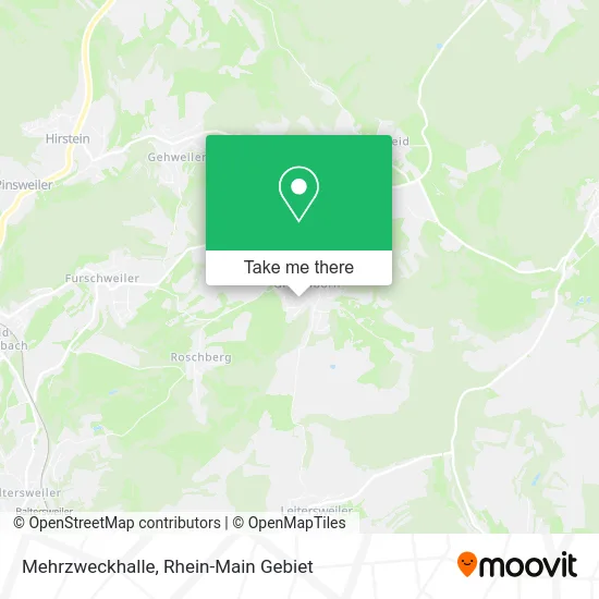 Mehrzweckhalle map