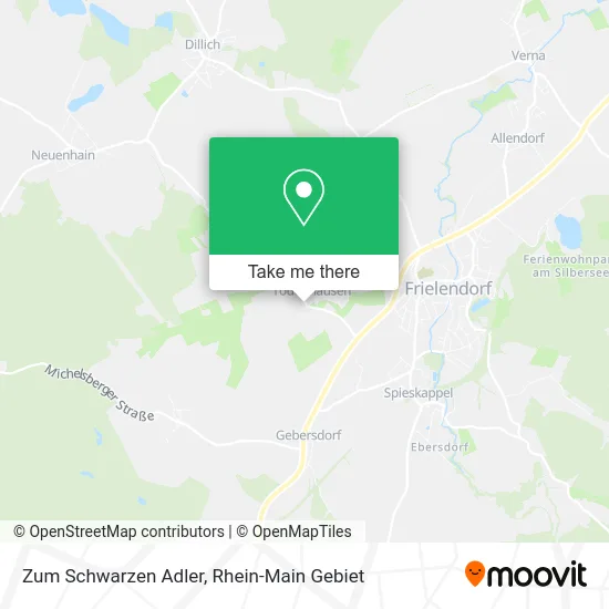 Карта Zum Schwarzen Adler