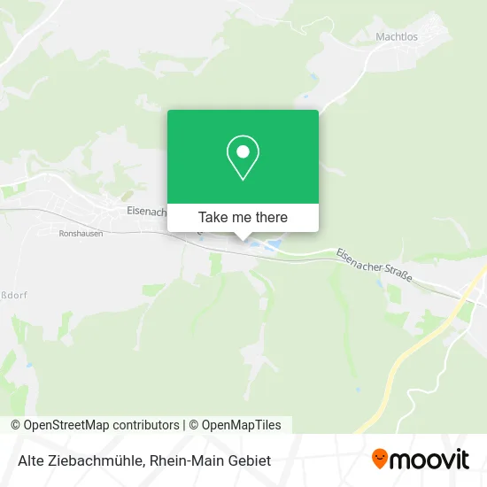 Карта Alte Ziebachmühle