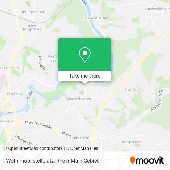Карта Wohnmobilstellplatz