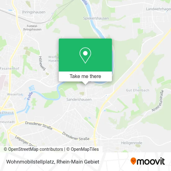 Карта Wohnmobilstellplatz