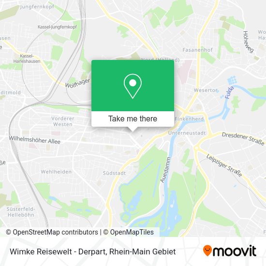 Карта Wimke Reisewelt - Derpart