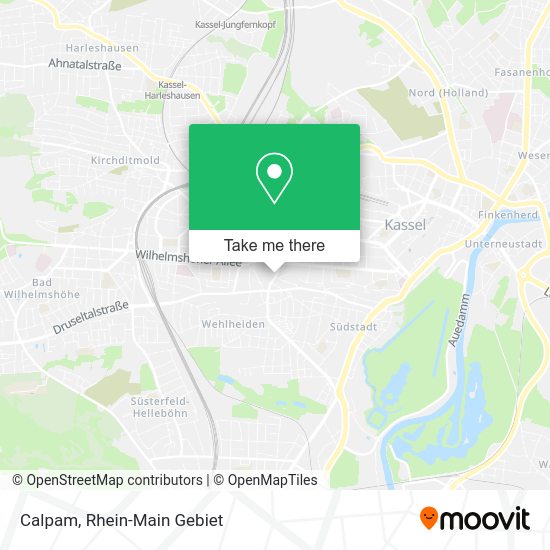 Карта Calpam