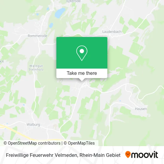 Карта Freiwillige Feuerwehr Velmeden