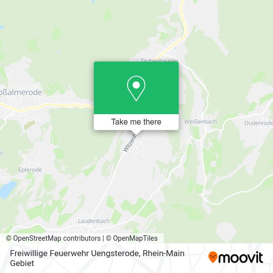 Карта Freiwillige Feuerwehr Uengsterode