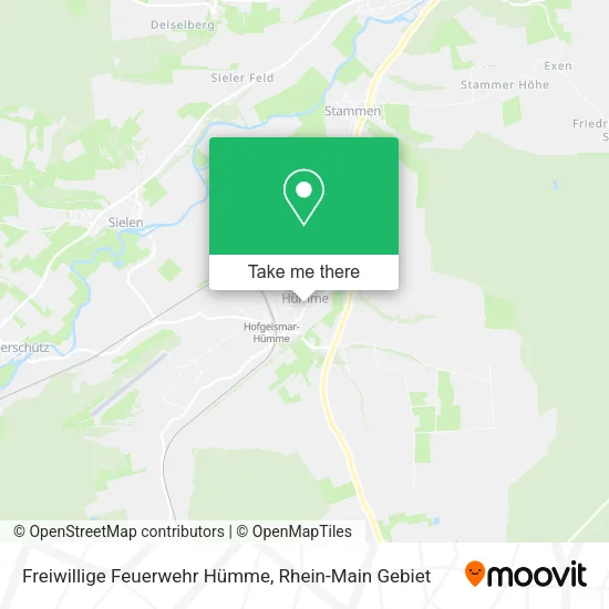 Карта Freiwillige Feuerwehr Hümme