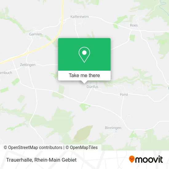 Карта Trauerhalle