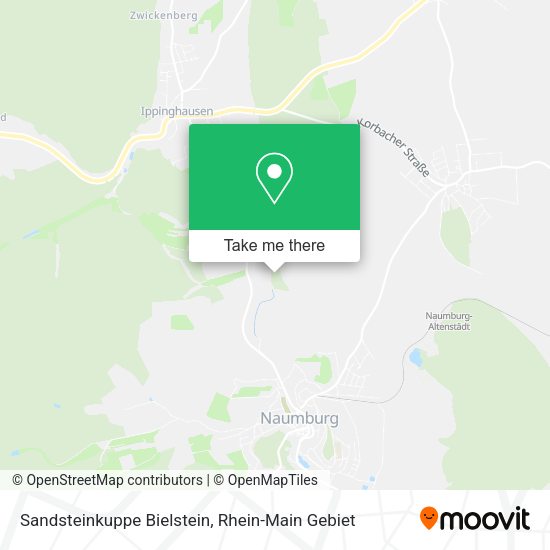 Карта Sandsteinkuppe Bielstein