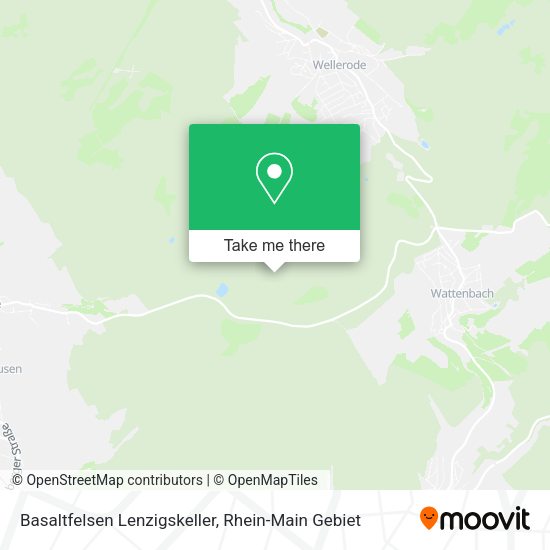 Карта Basaltfelsen Lenzigskeller