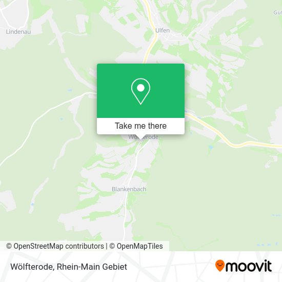 Карта Wölfterode