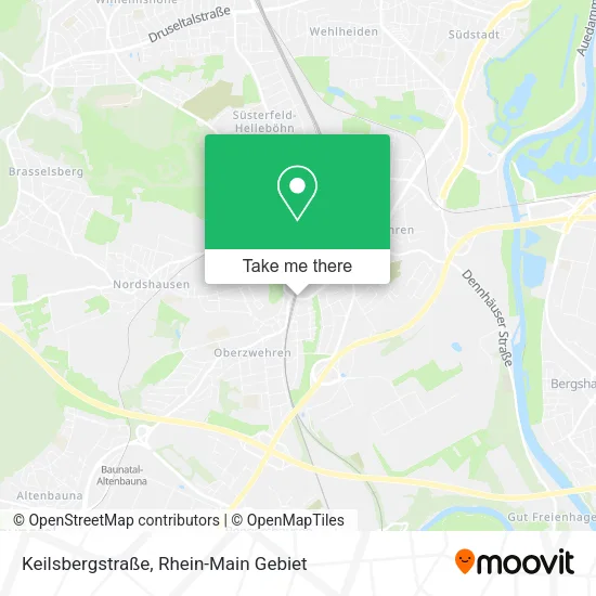 Карта Keilsbergstraße