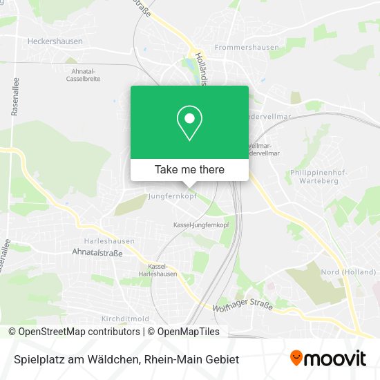 Карта Spielplatz am Wäldchen