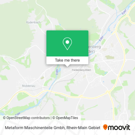 Карта Metaform Maschinenteile Gmbh