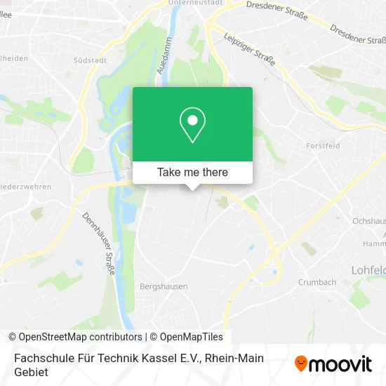 Карта Fachschule Für Technik Kassel E.V.