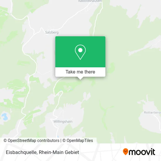 Карта Eisbachquelle