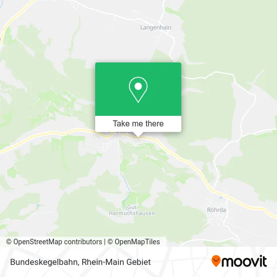 Карта Bundeskegelbahn