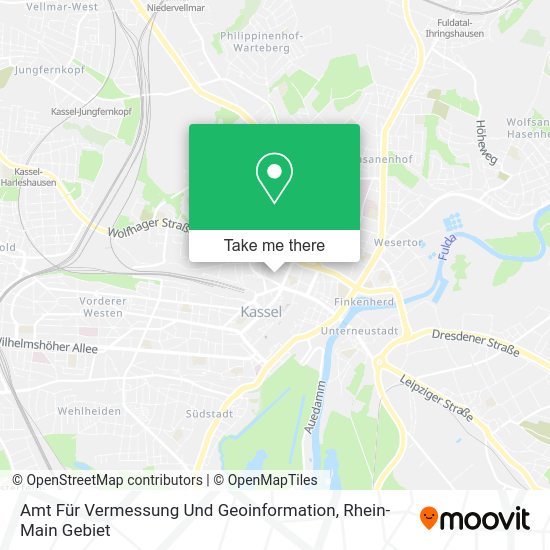 Карта Amt Für Vermessung Und Geoinformation