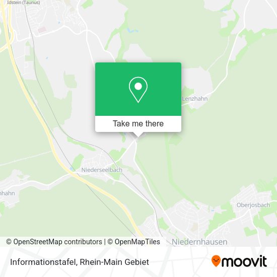 Карта Informationstafel