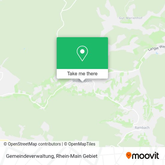 Карта Gemeindeverwaltung