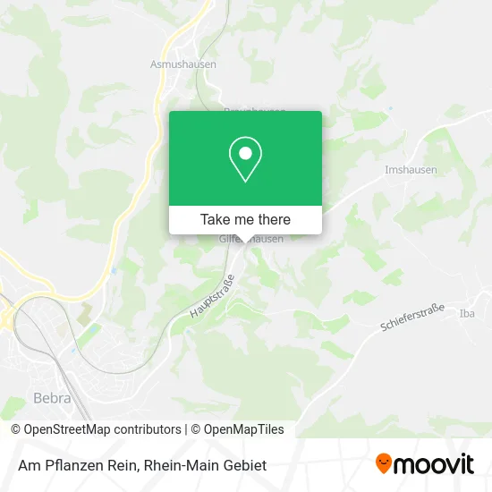 Карта Am Pflanzen Rein