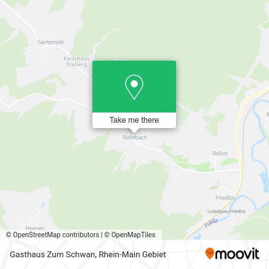 Карта Gasthaus Zum Schwan