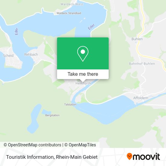 Карта Touristik Information