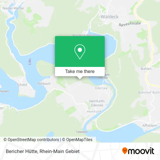 Карта Bericher Hütte