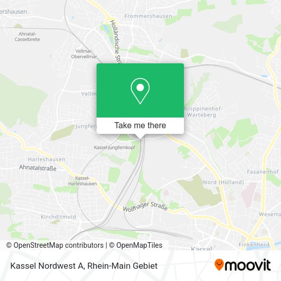 Карта Kassel Nordwest A