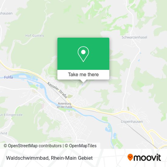 Карта Waldschwimmbad